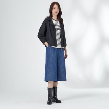 기비 [GIVY G+] 플레어 코튼 데님 팬츠 GY25A1FRA2835