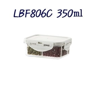  락앤락 비스프리 스테커블 직사각 350ml LGRY LBF806C (W43FA7A)