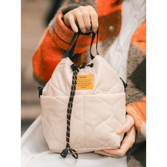 KIU 가방 패딩 포켓풀 미니백 K384