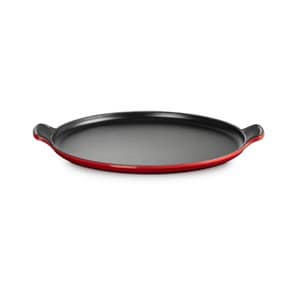 [Le Creuset] 르크루제 비스트로 주철 원형 매끄러운 그릴 오븐용 피자 플레이트 32cm