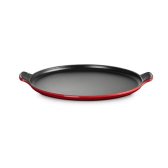  [Le Creuset] 르크루제 비스트로 주철 원형 매끄러운 그릴 오븐용 피자 플레이트 32cm