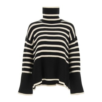 토템 Knitwear 212 562 758 BLACK STRIPE