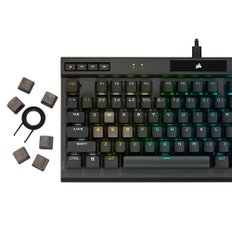 K70 RGB TKL 저소음 적축 텐키리스 게이밍 기계식 키보드