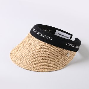 헬렌카민스키 모자 마리나 네추럴 블랙 로고 HAT50318