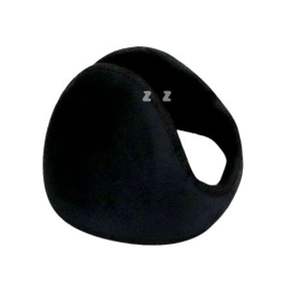 방한 귀마개 겨울 털 귀도리 등산 캠핑 귀덮개 블랙 X ( 1매입 )
