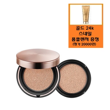토니모리 결 고운 세럼 쿠션 세트(본품+리필포함)+사은품/골드24k 스네일 폼클렌저(정가이만원상당) 증정
