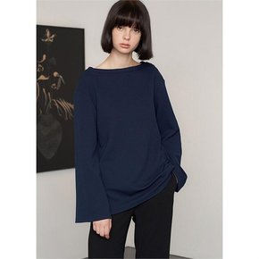 WIDE NECK WITH TRUMPET SLEEVES BLOUSE[A]