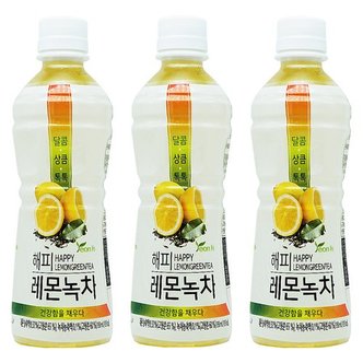  해피 레몬녹차 350ml x 40페트 차음료