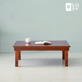 백일홍 명품 800 직사각 천연무늬목 교자상 테이블