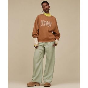 우먼 어그 로고 Crewneck 스웻셔츠 - 체스트넛 21552987 1391721