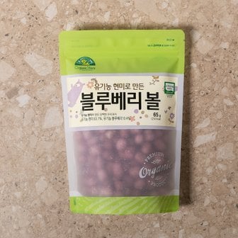  유기농 현미로 만든 블루베리볼 65g