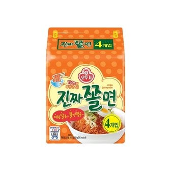  [오뚜기] 진짜쫄면(150g x 4입) x 4개