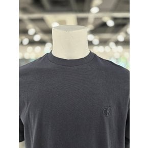 [파주점] [캘빈클라인진]남성 릴렉스 오버핏 가먼트다이 코튼 반팔 티셔츠4RF226G-UB1