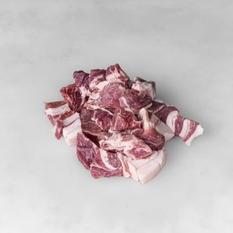  웻에이징 국내산 돼지고기 한돈 목살(찌개용) 300g