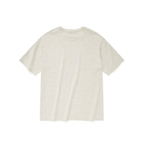 SP SNTPN LOGO T SHIRTS-OATMEAL GREEN