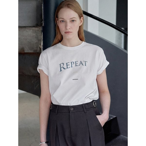 REPEAT CLASSIC LOGO T-SHIRT_N6STS0399