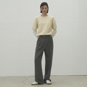 (PT-5578)ESSENTIAL TWO TUCK WIDE PANTS