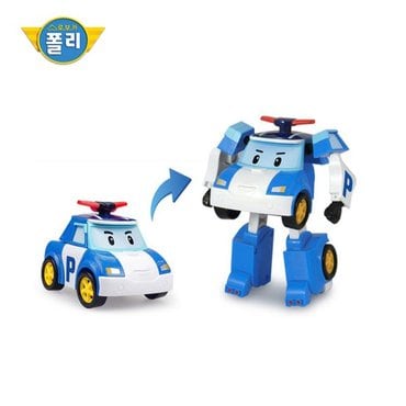 로보카폴리 ROI TOYS  로보카폴리 변신로봇 폴리 4인치