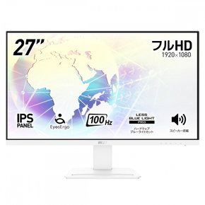 MSI PRO MP273AW IPS HD27 비즈니스 모니터 패널 풀인치 HDMI 디스플레이포트 D-sub 재생률