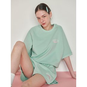 Exercise Half-sleeves Sweatshirt (MINT)