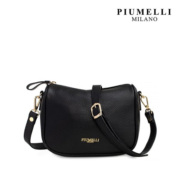 Piumelli Samantha Crossbody 피우멜리 사만다 크로스바디 FW25S23 BLACK