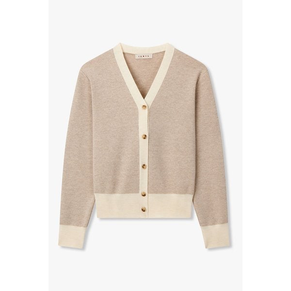 울 블렌드 메탈릭 가디건 IA15451940105