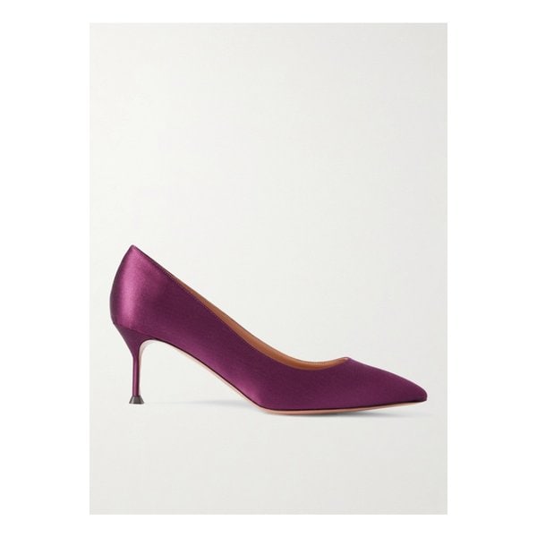 퓨리스트 65 새틴 펌프스 다크 퍼플 46376663162922097