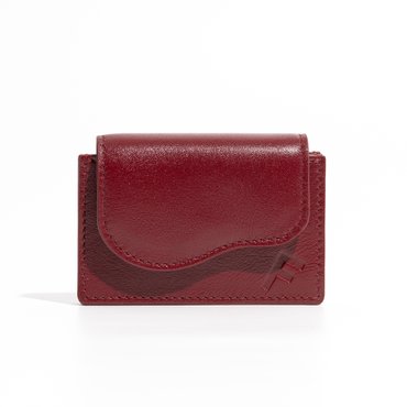 펠로FELLO Wave Card Wallet(웨이브 카드지갑)_Burgundy