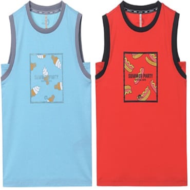 네파키즈 19SS 콜로리토 슬리브리스TS - KF35703