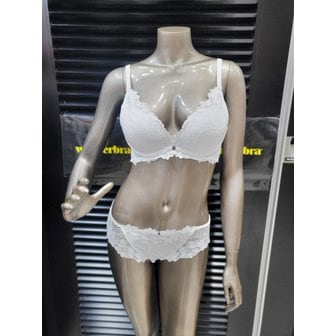 WONDERBRA 스타필드하남 원더브라 노와이어 원더핏 레이스세트(BR3I09T/PT3I09T/WH