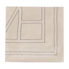 [해외배송] 26 F/W 엠브로이드 모노그램 스카프 TOTEME 실크 베이지 B0732045617