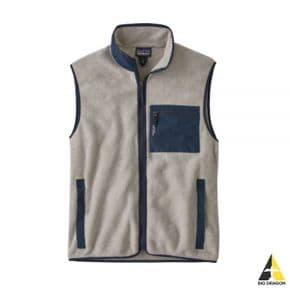 파타고니아 Men`s Synchilla Fleece Vest (23011-OAT) (맨즈 신칠라 플리스 베스트)