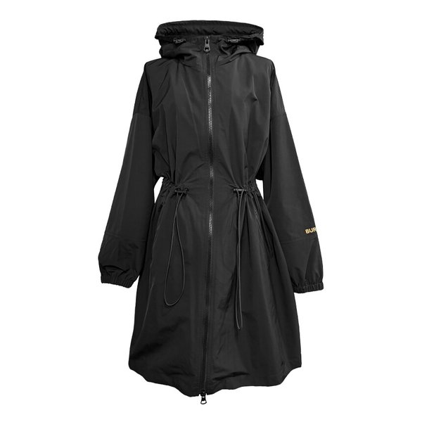 버버리 여성 롱 후드 자켓 81136531 벌리 BIRLEY 블랙