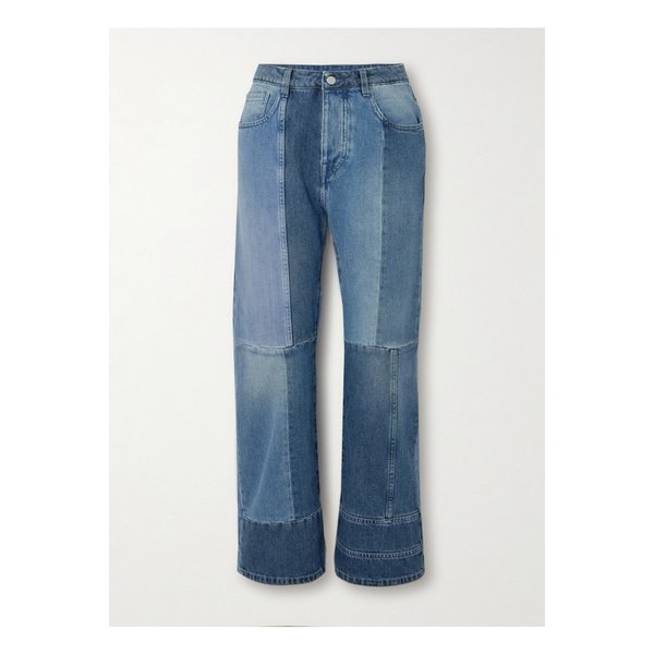 패치워크 스트레이트 진 블루 1647597336252142