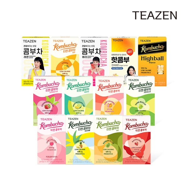 콤부차 10스틱 (13종 모음) 선택 구성