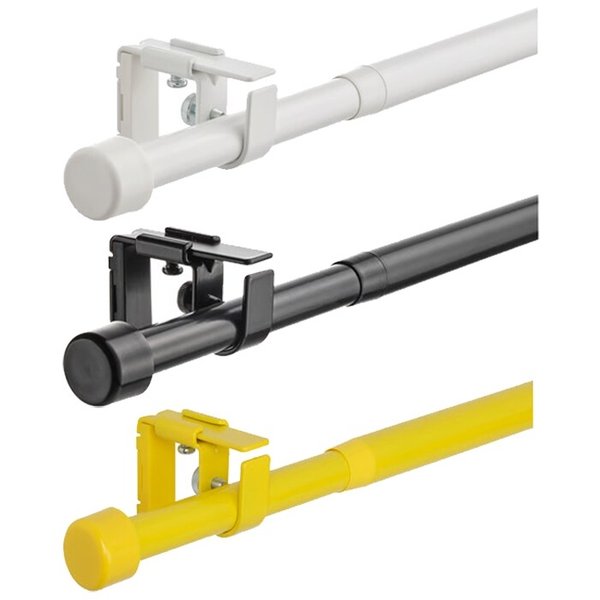 BEKRAFTA 베크레프타 커튼봉세트 120-210cm / 19mm 부자재포함 커튼레일 브래킷형커튼봉