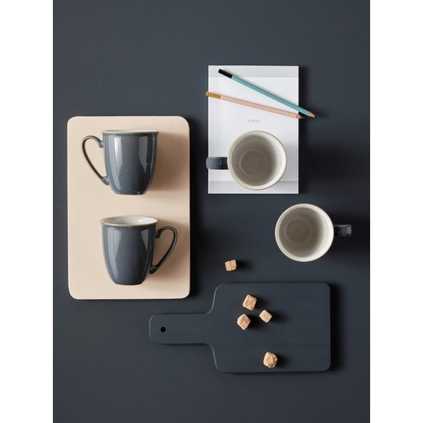 엘레멘츠 파슬 그레이 커피 비커 머그