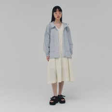 Nylon Zip-Up_LIGHT BLUE