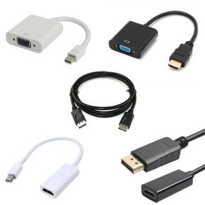 (주)승원전자 영상변환 컨버터 모음전 HDMI to VGA RGB컨버터 Mini DP 컨버터 모음