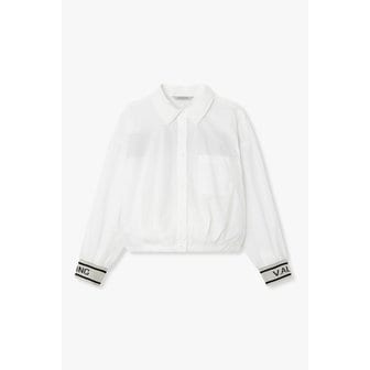 VOV [파주점] 니트 자카드 디테일 스트링 블라우스 7126160800