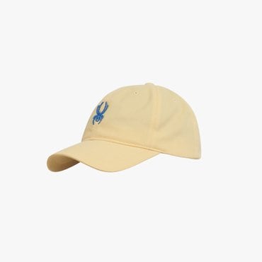 스파이더 공용 컬러 포인트 로고 볼캡 SPGFANCA305UYEL