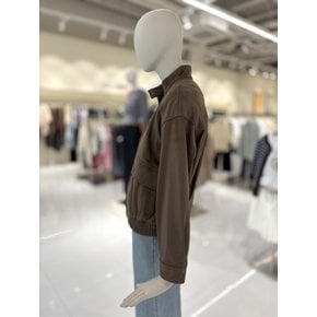 [부산점] [씨씨콜렉트] 차이나카라 집업 스웨이드 자켓 (E254PSF156)