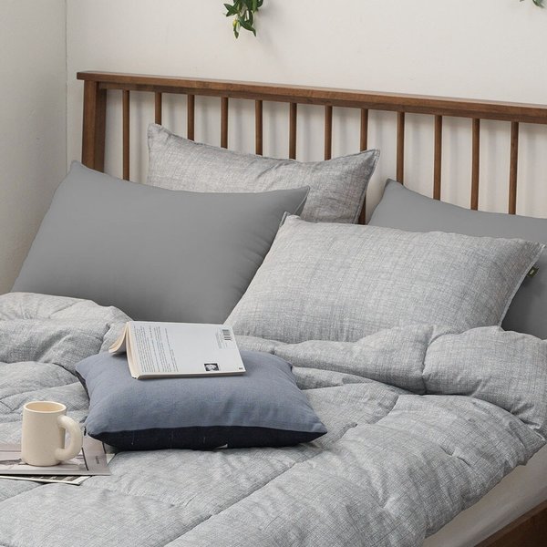 더블리 케일 40수 순면 차렵이불 Q 베개세트