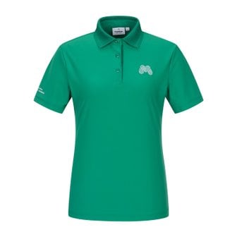 MARTINE GOLF [정상가 258000원]여성 카라 반팔티셔츠 그린 (QW0EKS20122)