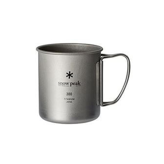  미국 스노우피크 티타늄 캠핑컵 Snow Peak MG142 Mug Sierra Cup Titanium Single Capacity 10.1