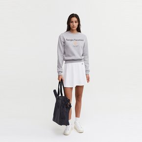 [23FW 30% ▼] W 고트 아트웍 크롭 맨투맨 (MGS)