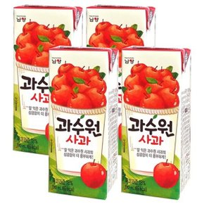 남양 과수원 사과 190ml x 72팩 (24팩 x 3박스)