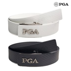 PGA 남성 자동 벨트 이태리 수입 무광 로고 패턴 허리띠 PGA111 TA2381503