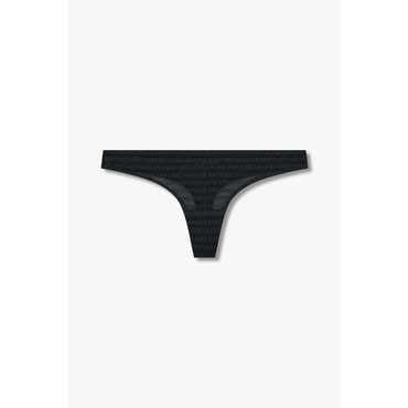EMPORIO ARMANI 여성 로고 패턴 메쉬 티팬티(0824310501)