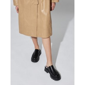 Lucas Shearling-Lined Mules Black